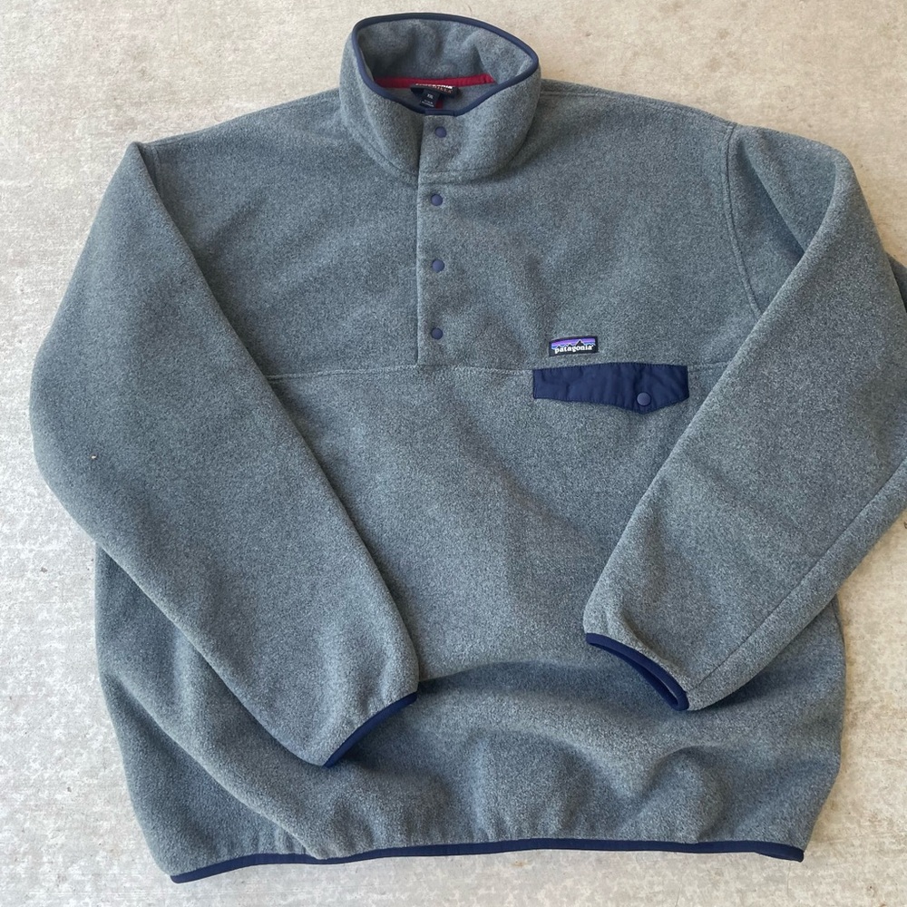 Patagonia Synchilla T Snap Fleece Size 2XL